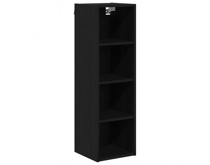 Sonata H Висящ шкаф Riga Черния дъб 30 x 29,5 x 100 см Инженерно дърво