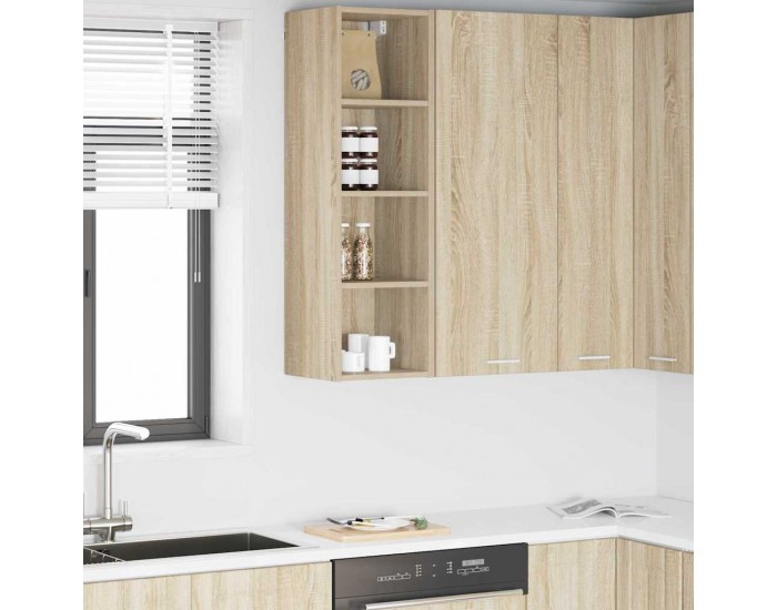 Sonata H Висящ шкаф Riga Сонома дъб 30 x 29,5 x 100 см Инженерно дърво