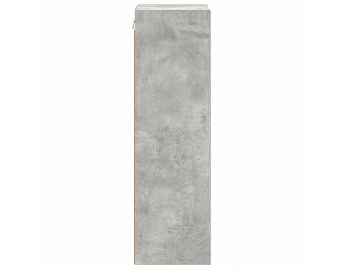 Sonata H Висящ шкаф с рафт Riga Циментено сиво 30 x 29,5 x 100 см