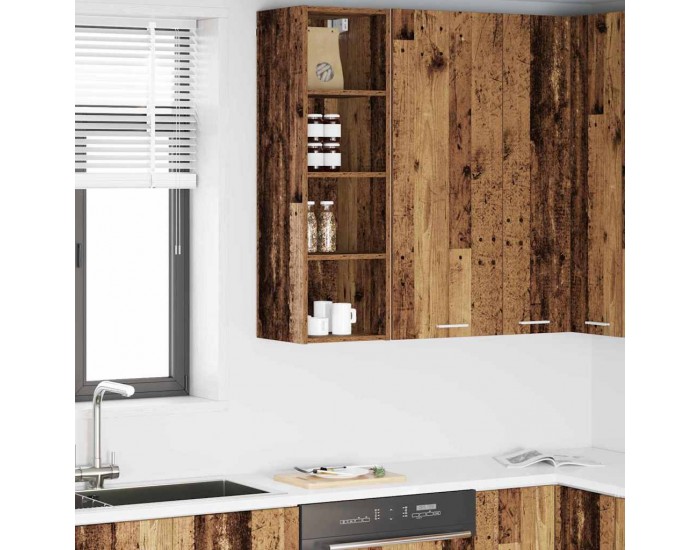 Sonata H Висящ шкаф Riga Старо дърво 30 x 29,5 x 100 см Инженерно дърво