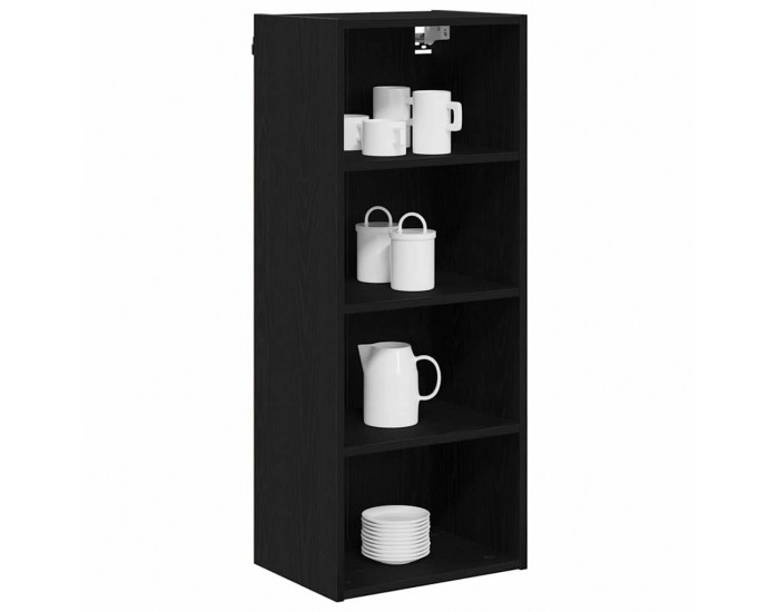 Sonata H Висящ шкаф Riga Черния дъб 40 x 29,5 x 100 см Инженерно дърво