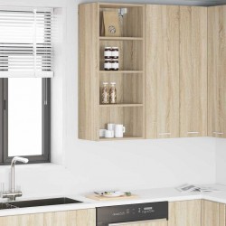 Sonata H Висящ шкаф Riga Сонома дъб 40 x 29,5 x 100 см Инженерно дърво - Модули Sonata