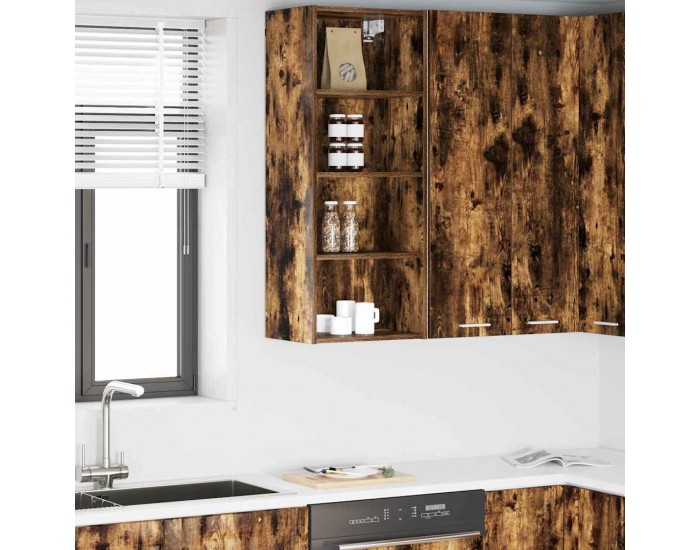 Sonata H Висящ шкаф Riga Димян дъб 40 x 29,5 x 100 см Инженерно дърво