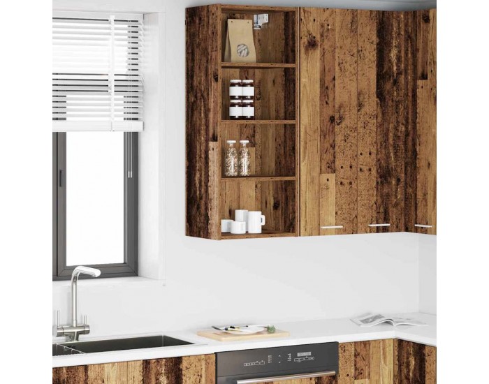 Sonata H Висящ шкаф Riga Старо дърво 40 x 29,5 x 100 см Инженерно дърво