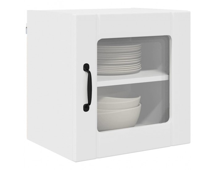 Sonata H Горен кухненски шкаф Бяло 40 x 31 x 40 см Инженерно дърво