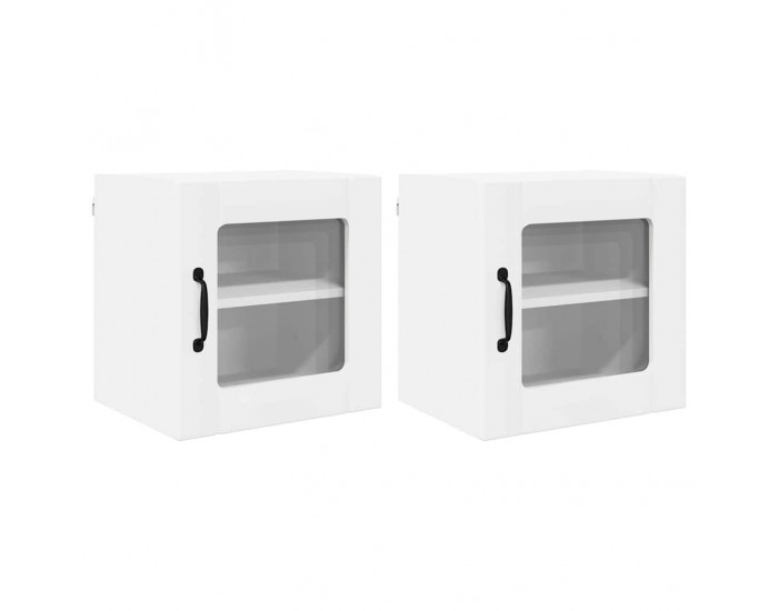 Sonata H Горен кухненски шкаф 2 pcs Бяло 40 x 31 x 40 см Инженерно дърво