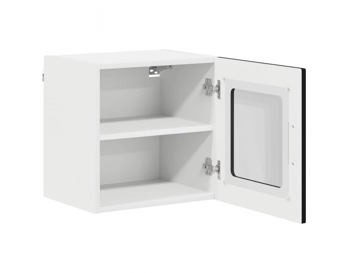 Sonata H Горен кухненски шкаф с рафт 2 pcs Черно 40 x 31 x 40 см