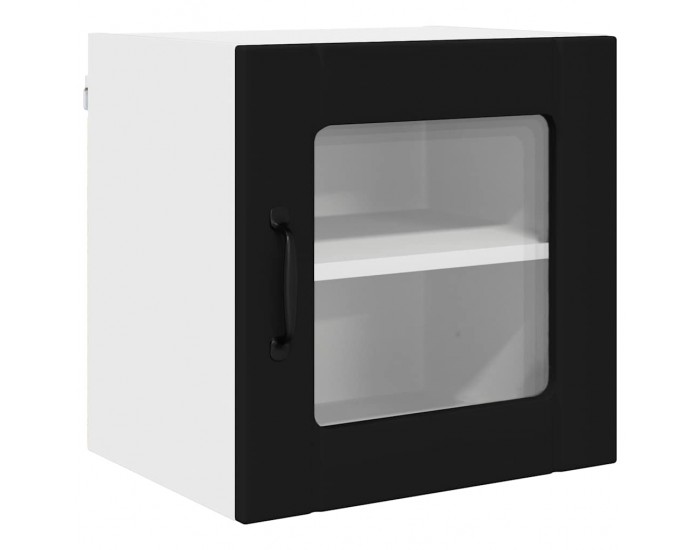 Sonata H Горен кухненски шкаф с рафт 2 pcs Черно 40 x 31 x 40 см