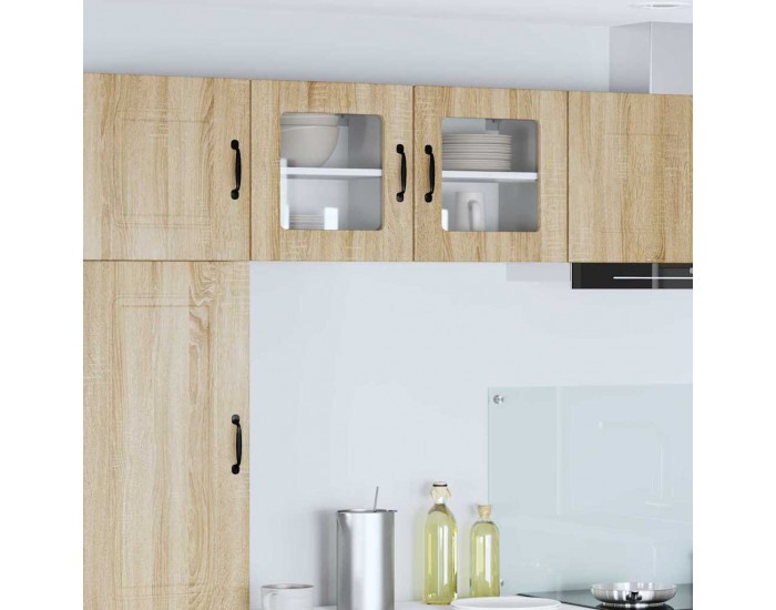 Sonata H Горен кухненски шкаф с рафт 2 pcs Сонома дъб 40 x 31 x 40 см