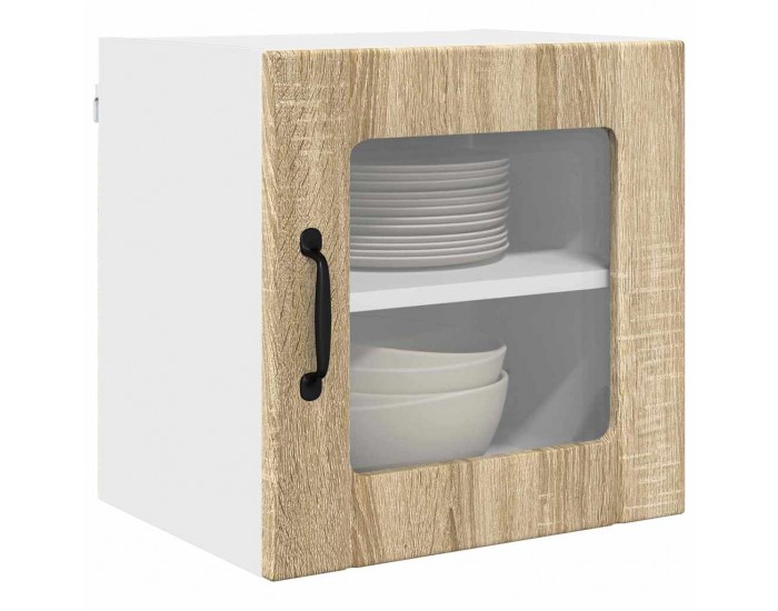 Sonata H Горен кухненски шкаф с рафт 2 pcs Сонома дъб 40 x 31 x 40 см