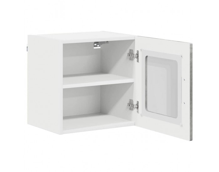 Sonata H Горен кухненски шкаф 2 pcs Циментено сиво 40 x 31 x 40 см