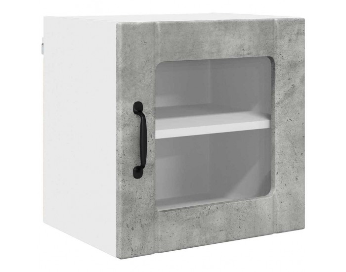 Sonata H Горен кухненски шкаф 2 pcs Циментено сиво 40 x 31 x 40 см