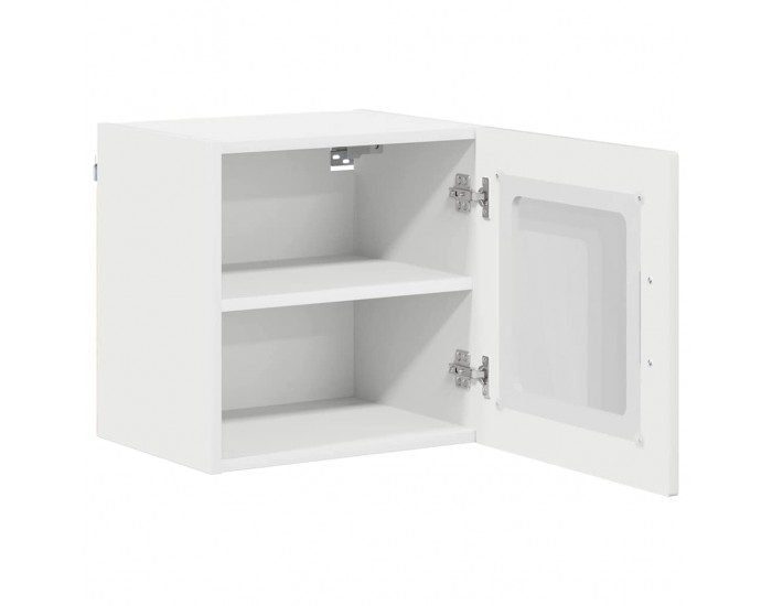 Sonata H Горен кухненски шкаф с рафт 2 pcs Лъскаво бяло 40 x 31 x 40 см