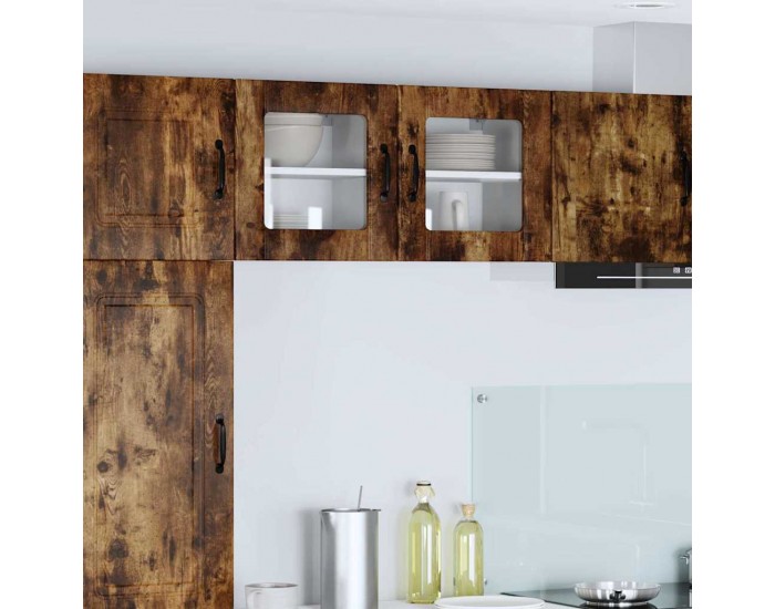 Sonata H Горен кухненски шкаф с рафт 2 pcs Димян дъб 40 x 31 x 40 см