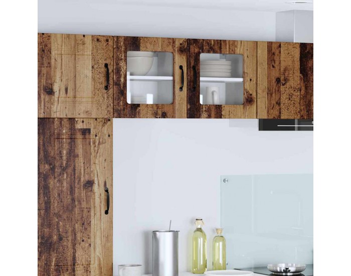 Sonata H Горен кухненски шкаф с рафт Старо дърво 40 x 31 x 40 см