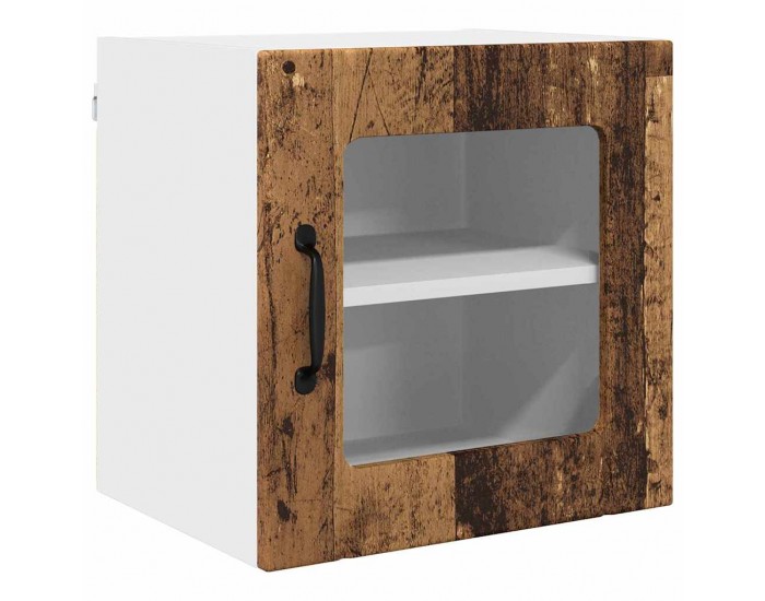 Sonata H Горен кухненски шкаф с рафт 2 pcs Старо дърво 40 x 31 x 40 см