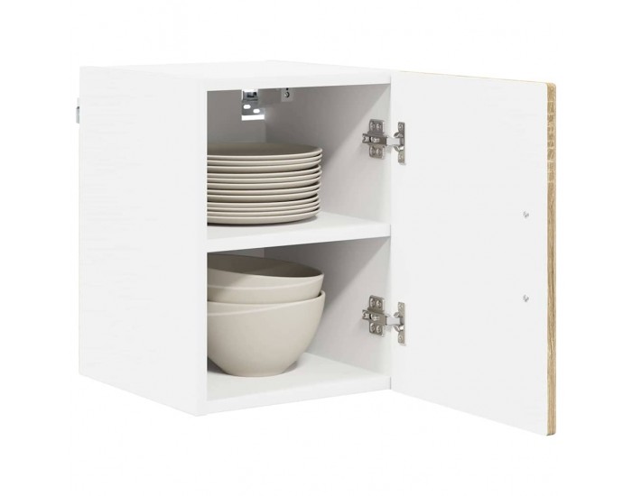 Sonata H Горен кухненски шкаф с рафт 2 pcs Сонома дъб 30 x 31 x 40 см