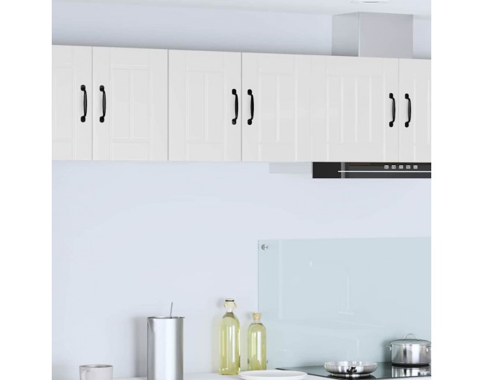 Sonata H Горен кухненски шкаф с рафт 2 pcs Лъскаво бяло 30 x 31 x 40 см