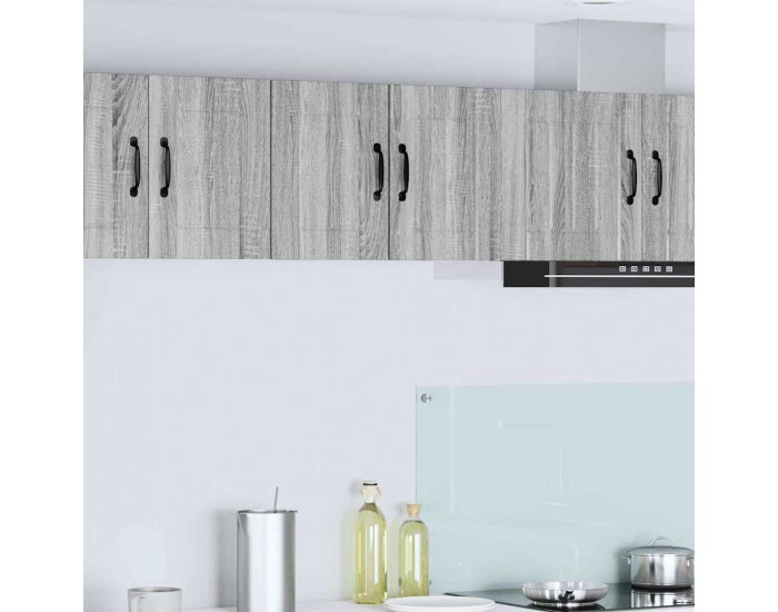 Sonata H Горен кухненски шкаф Сив Сонома 30 x 31 x 40 см Инженерно дърво