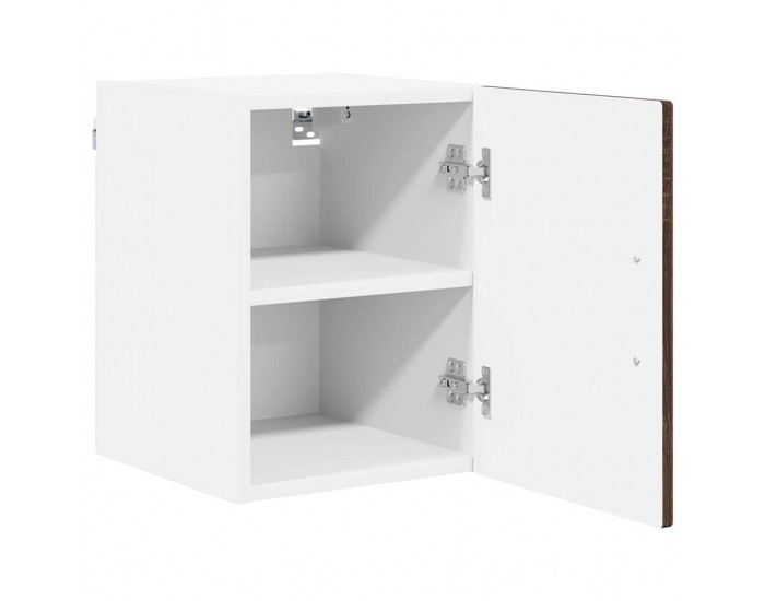 Sonata H Горен кухненски шкаф с рафт 2 pcs Кафяв дъб 30 x 31 x 40 см