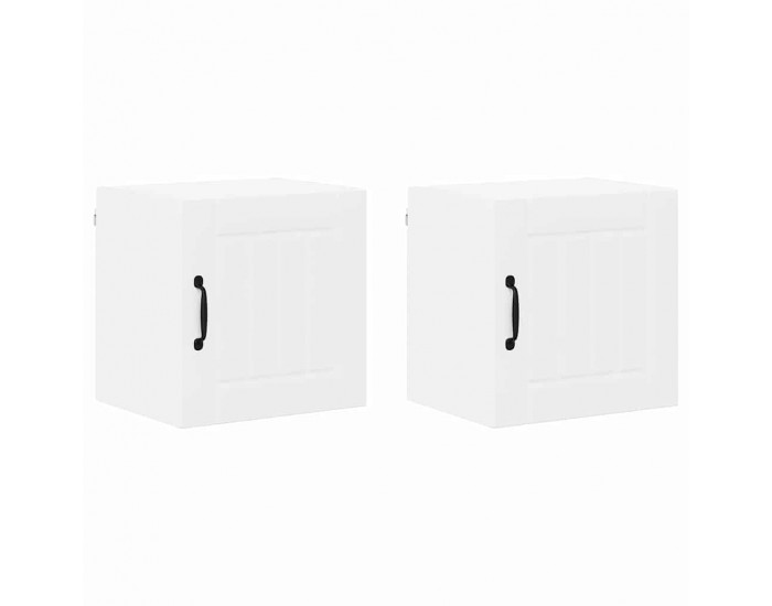 Sonata H Горен кухненски шкаф 2 pcs Бяло 40 x 31 x 40 см Инженерно дърво