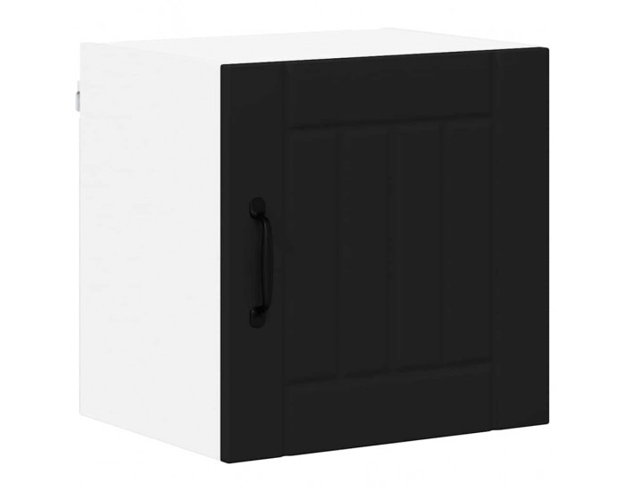 Sonata H Горен кухненски шкаф с рафт 2 pcs Черно 40 x 31 x 40 см