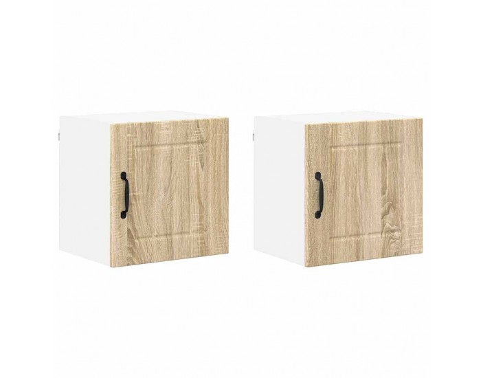 Sonata H Горен кухненски шкаф с рафт 2 pcs Сонома дъб 40 x 31 x 40 см