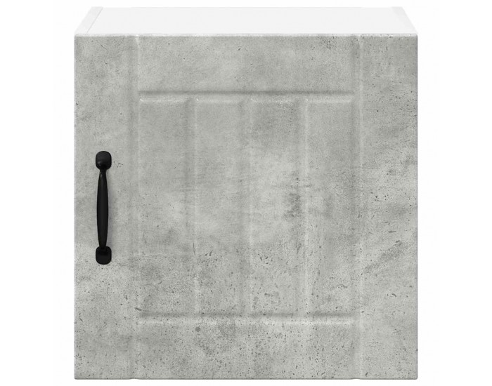 Sonata H Горен кухненски шкаф с рафт Циментено сиво 40 x 31 x 40 см