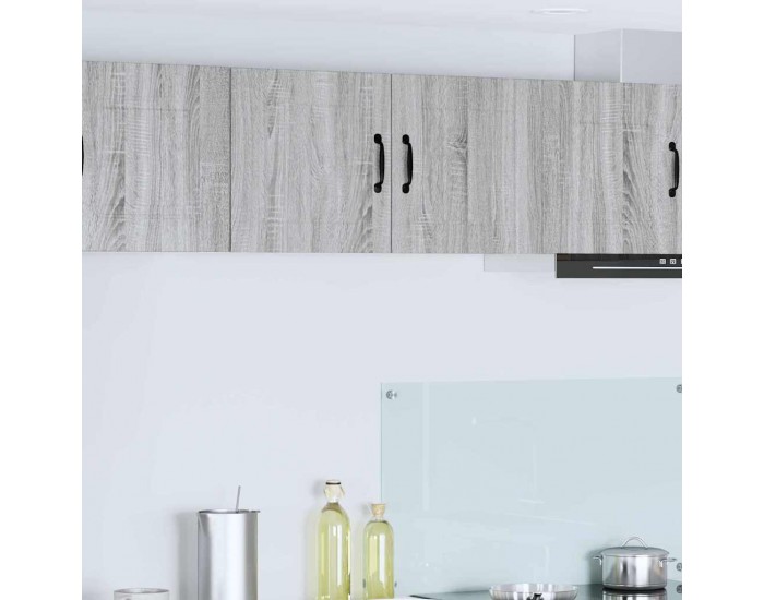 Sonata H Горен кухненски шкаф Сив Сонома 40 x 31 x 40 см Инженерно дърво