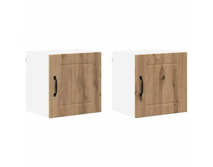 Sonata H Горен кухненски шкаф 2 pcs Дъб 40 x 31 x 40 см Инженерно дърво