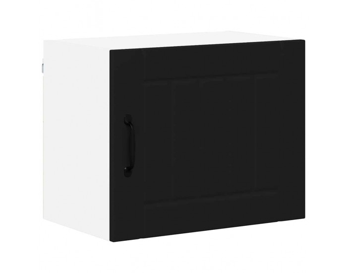 Sonata H Горен кухненски шкаф с рафт 2 pcs Черно 50 x 31 x 40 см