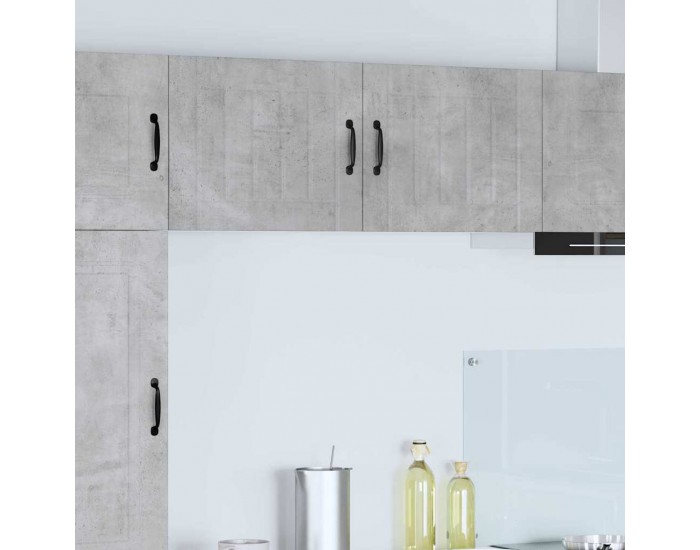 Sonata H Горен кухненски шкаф 2 pcs Циментено сиво 50 x 31 x 40 см