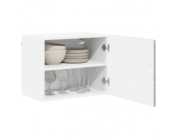 Sonata H Горен кухненски шкаф 2 pcs Циментено сиво 50 x 31 x 40 см