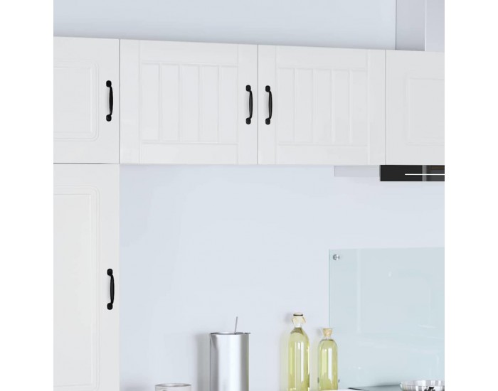 Sonata H Горен кухненски шкаф с рафт 2 pcs Лъскаво бяло 50 x 31 x 40 см