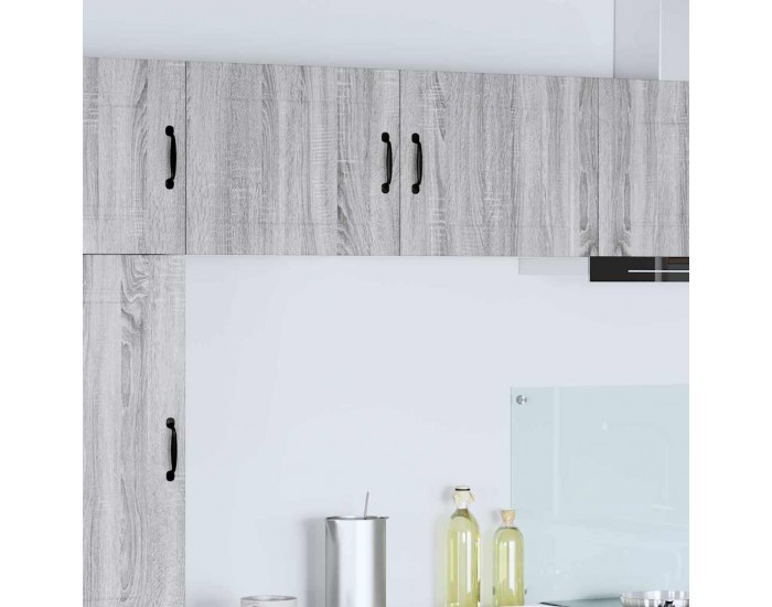 Sonata H Горен кухненски шкаф Сив Сонома 50 x 31 x 40 см Инженерно дърво