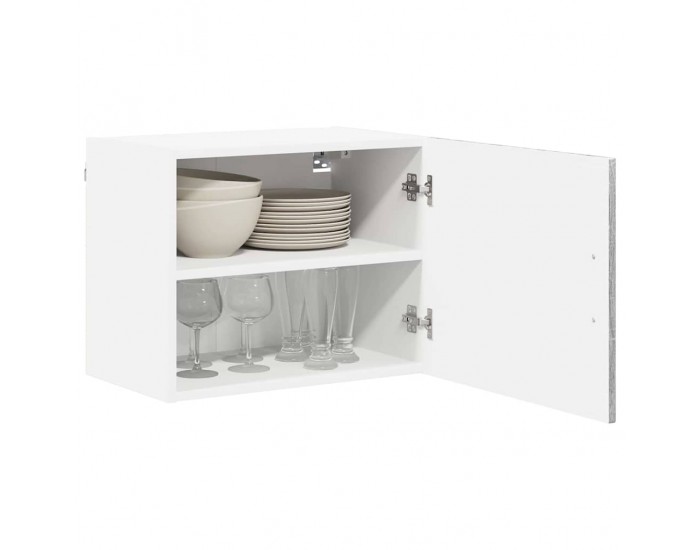 Sonata H Горен кухненски шкаф Сив Сонома 50 x 31 x 40 см Инженерно дърво