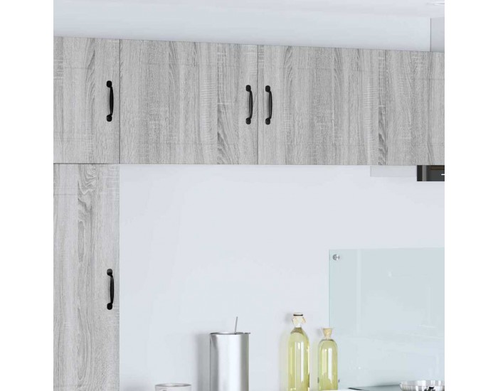 Sonata H Горен кухненски шкаф с рафт 2 pcs Сив Сонома 50 x 31 x 40 см