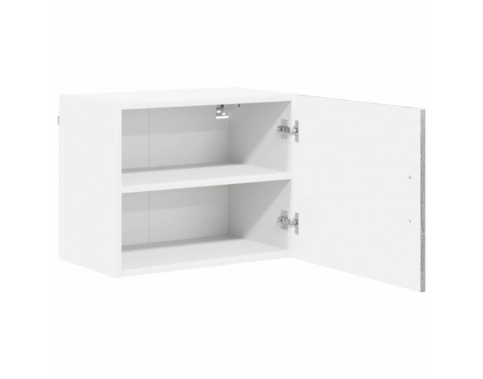 Sonata H Горен кухненски шкаф с рафт 2 pcs Сив Сонома 50 x 31 x 40 см