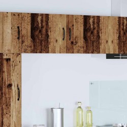 Sonata H Горен кухненски шкаф с рафт 2 pcs Старо дърво 50 x 31 x 40 см - Модули Sonata