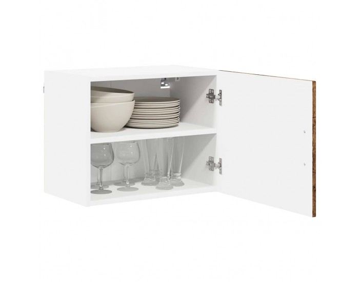 Sonata H Горен кухненски шкаф с рафт 2 pcs Старо дърво 50 x 31 x 40 см