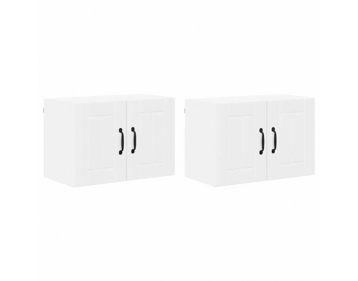 Sonata H Горен кухненски шкаф 2 pcs Бяло 60 x 31 x 40 см Инженерно дърво