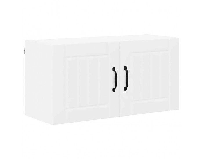 Sonata H Горен кухненски шкаф Бяло 80 x 31 x 40 см Инженерно дърво