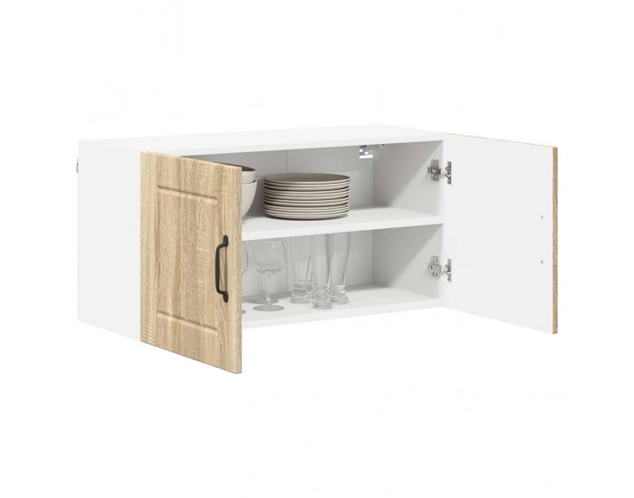 Sonata H Горен кухненски шкаф Сонома дъб 80 x 31 x 40 см Инженерно дърво