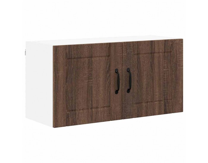 Sonata H Горен кухненски шкаф Кафяв дъб 80 x 31 x 40 см Инженерно дърво