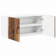 Sonata H Горен кухненски шкаф с рафт Старо дърво 80 x 31 x 40 см