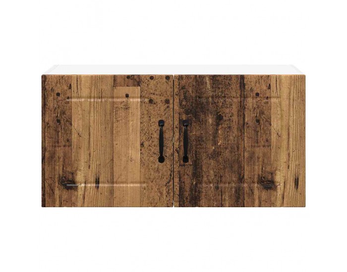 Sonata H Горен кухненски шкаф с рафт Старо дърво 80 x 31 x 40 см