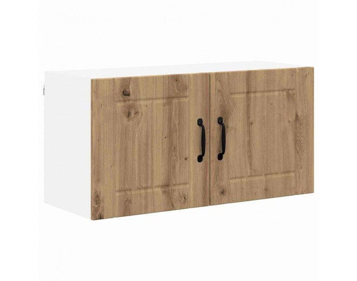 Sonata H Горен кухненски шкаф с рафт Дъб 80 x 31 x 40 см Инженерно дърво