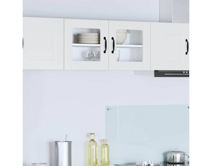 Sonata H Горен кухненски шкаф Бяло 80 x 31 x 40 см Инженерно дърво