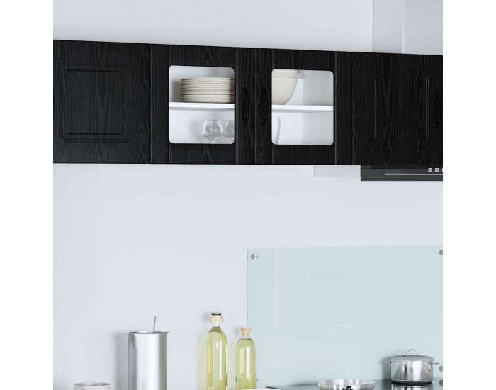 Sonata H Горен кухненски шкаф Черния дъб 80 x 31 x 40 см Инженерно дърво