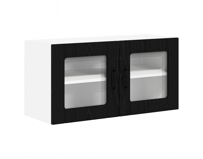 Sonata H Горен кухненски шкаф Черния дъб 80 x 31 x 40 см Инженерно дърво